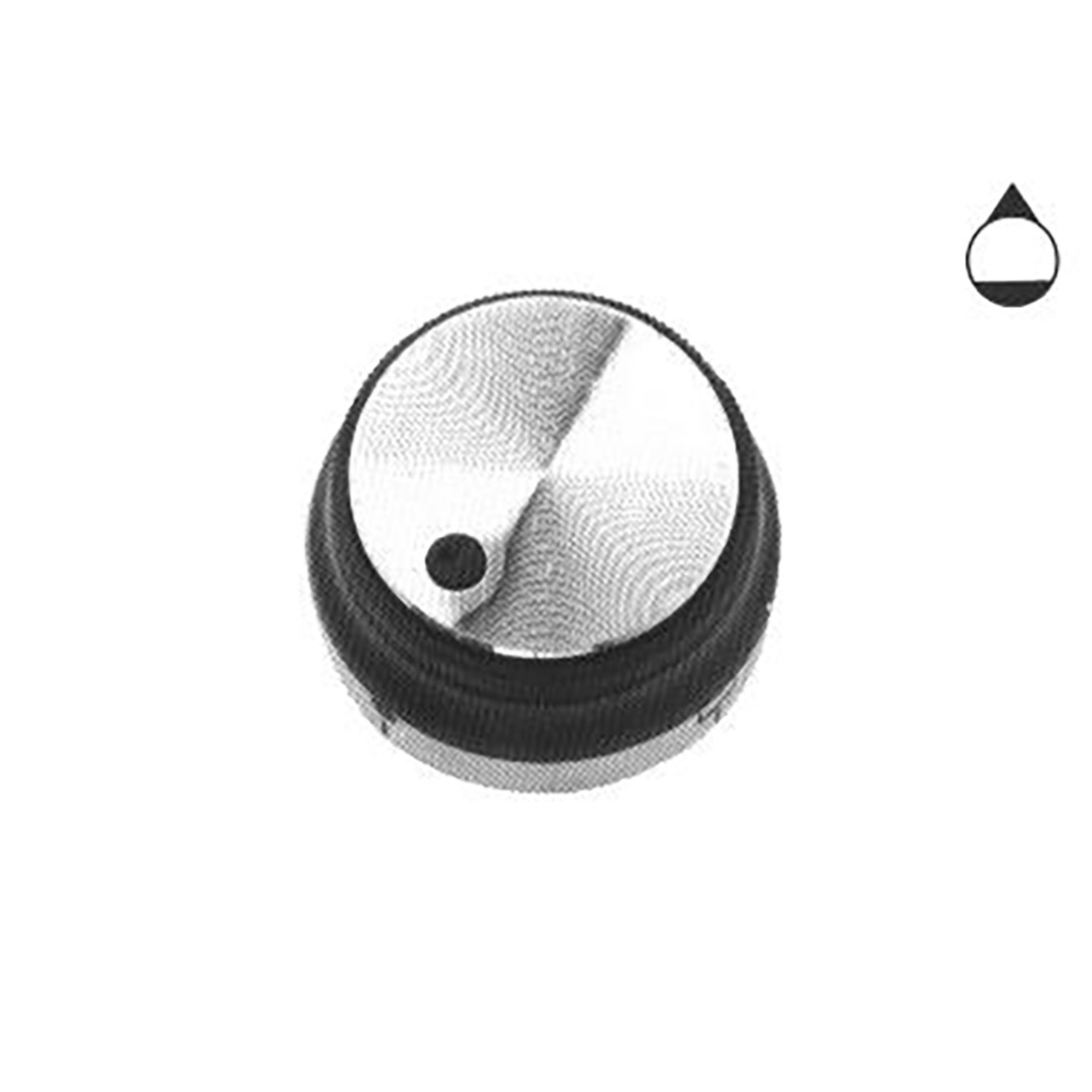 MANOPOLA ARANCIO TIPO ARISTON - M0208 - immagine 1